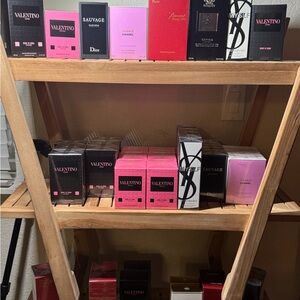 Valentino and Dior Fragrance Collection